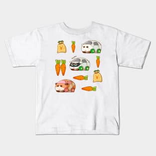 pui molcar sticker set Kids T-Shirt